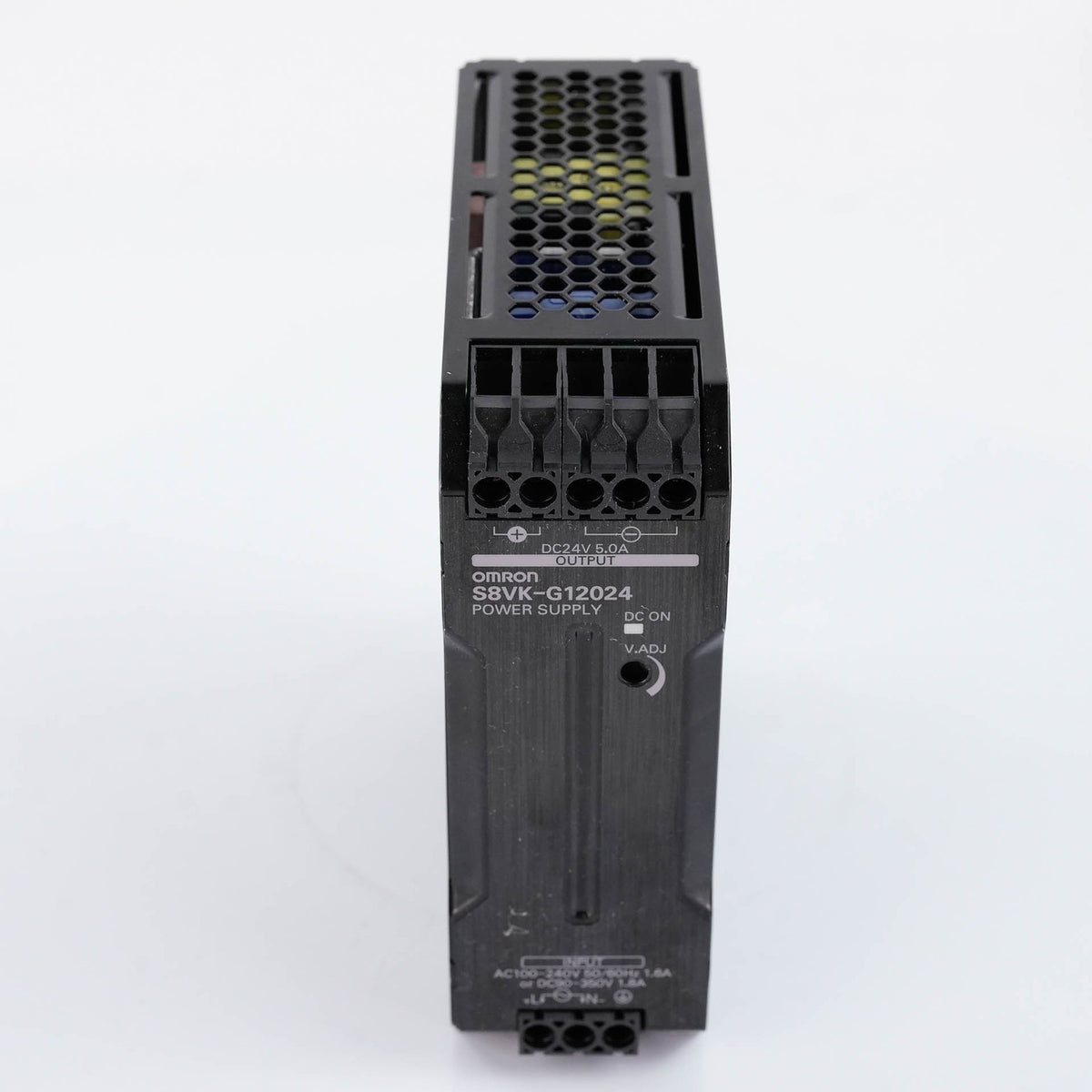 Omron S8VK-G12024 Power Supply 24VDC 5A 120W 100-240VAC DIN Rail S8VKG12024