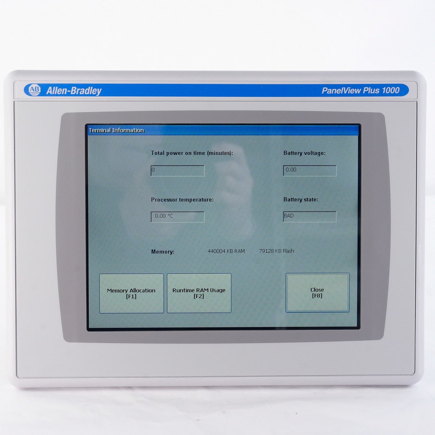 Allen Bradley 2711P-T10C4D8 /A PanelView Plus 1000 + RP8D/B