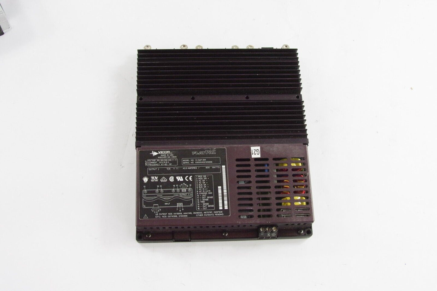 Vicor VI-NUP-EM FLATPAC Switching Power Supply