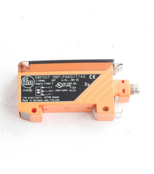 Ifm Efector OBF-FAKG/T/AS Photoelectric Sensor 10-30Vdc OBF507