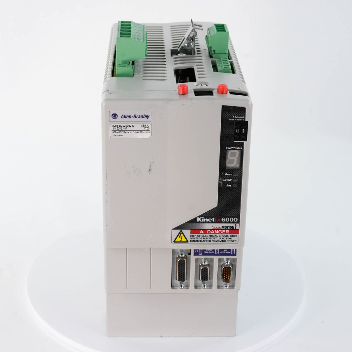 Allen Bradley 2094-BC02-M02-S /C Ser C Kinetix 6000 460V 15A AM Axis Module