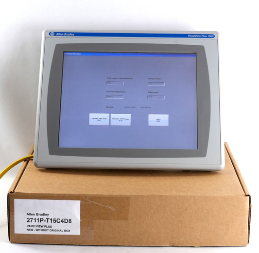 Allen Bradley 2711P-T15C4D8 /A Panelview Plus 1500 - 2711P-RP8D 2711P-RDT15C /B