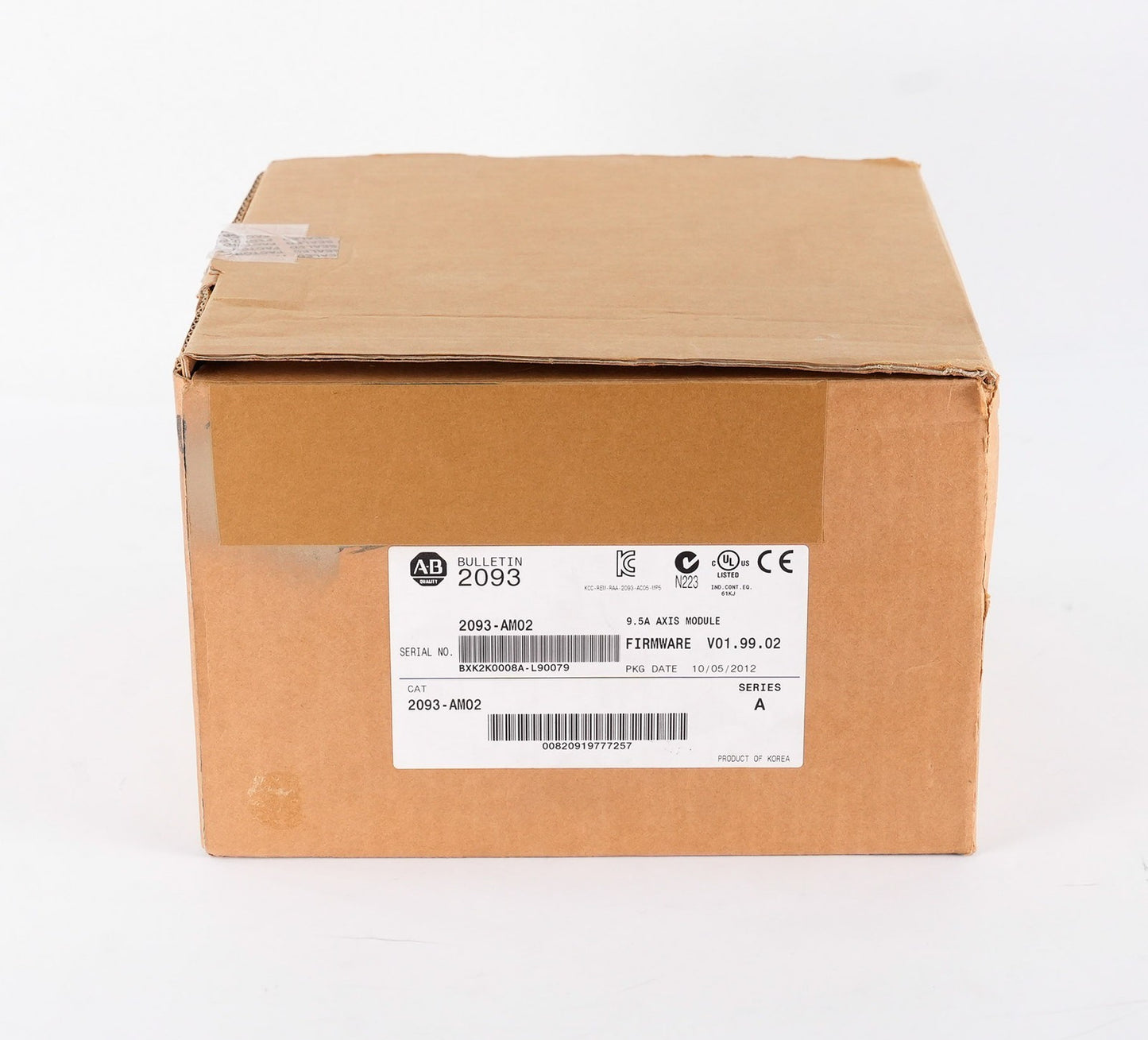 Allen Bradley 2093-AM02 /A Kinetix 2000 Bulletion 2093 Axis Module - Open Box