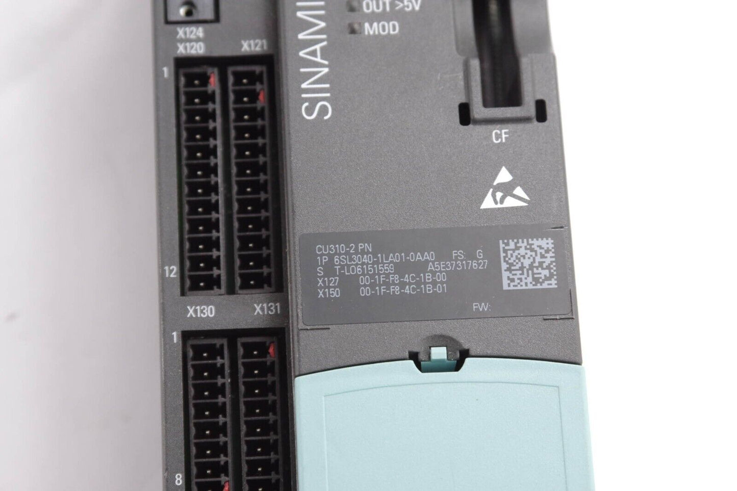 Siemens 6SL3040-1LA01-0AA0 6SL30401LA010AA0 SINAMICS CU310-2 PN Control Unit