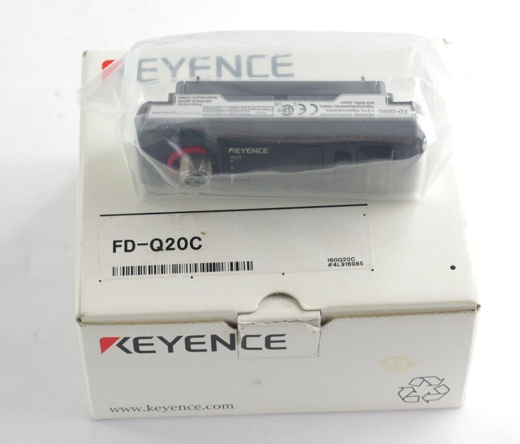 Keyence FD-Q20C Clamp On Type Flow Sensor Meter 15A/20A