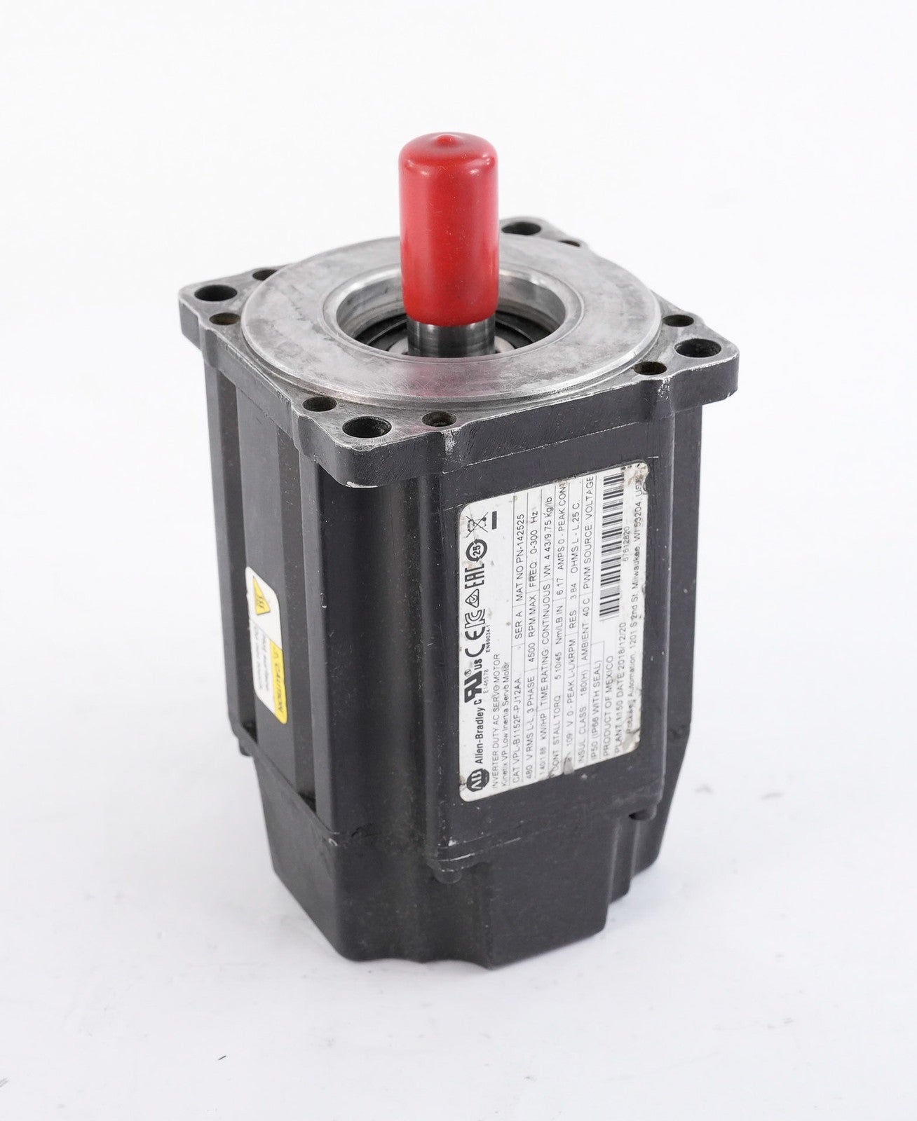 Allen Bradley VPL-B1152F-PJ12AA /A Inverter Duty AC Servo Motor 480V 3-Phase