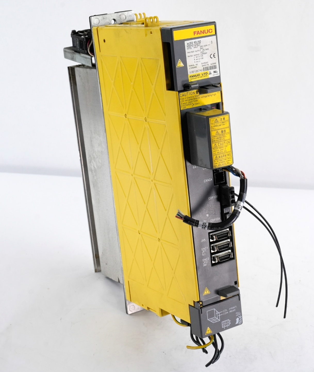 Fanuc A06B-6114-H207 D Servo Amplifier 9kW 240V A06B6114H207