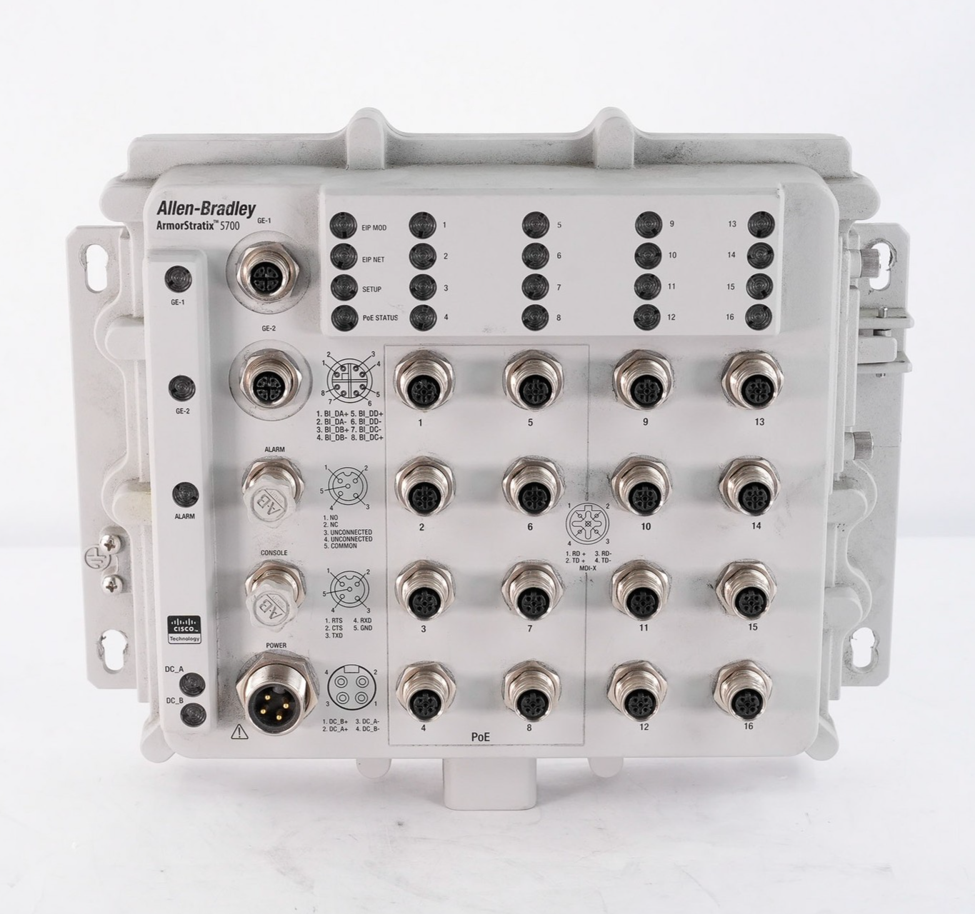 Allen Bradley 1783-ZMS8T8E2TGN /A Stratix 5400 Managed Switch 18 Port