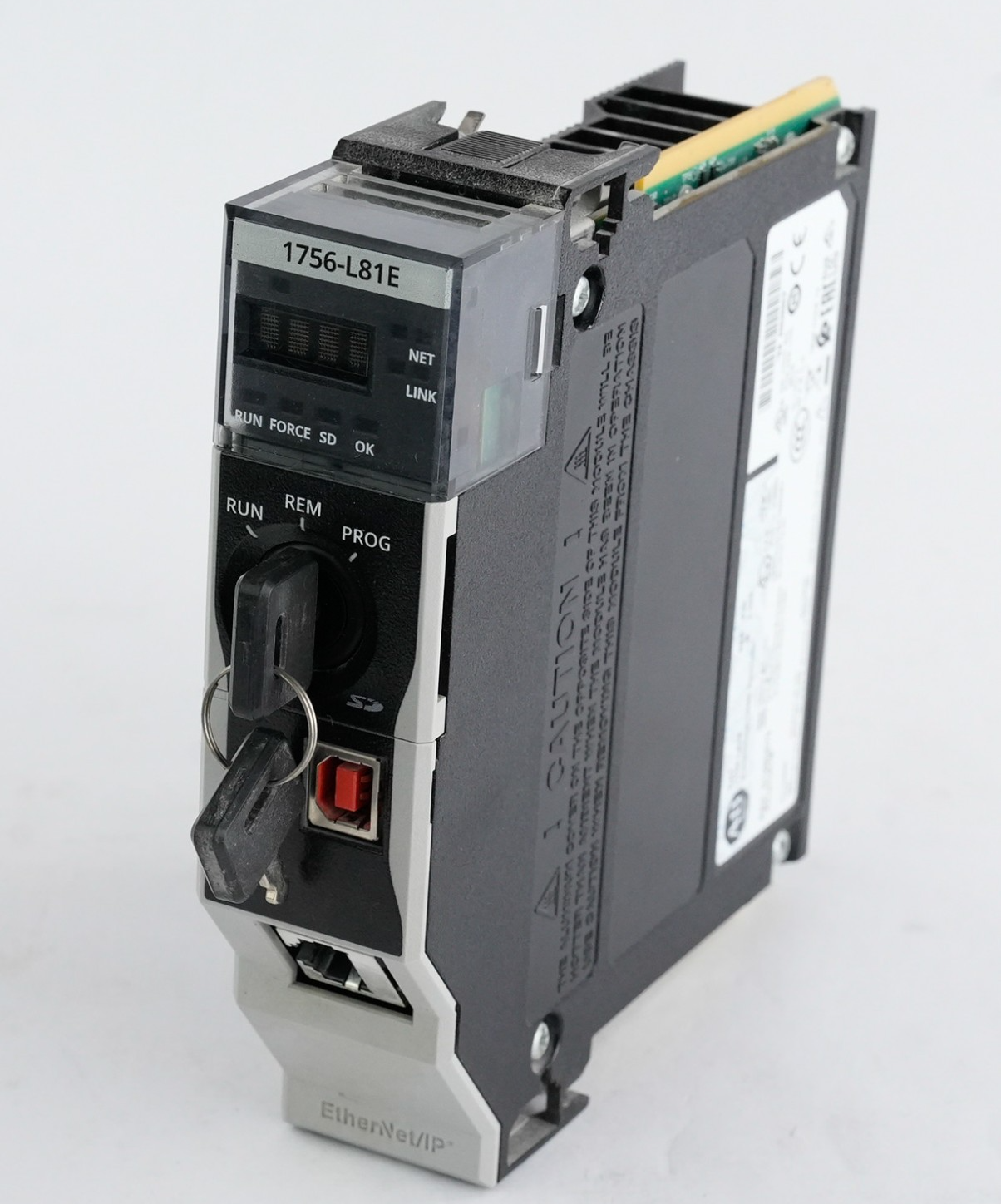 Allen Bradley 1756-L81E /B ControlLogix 5580 Processor ENet/USB 2021 Used
