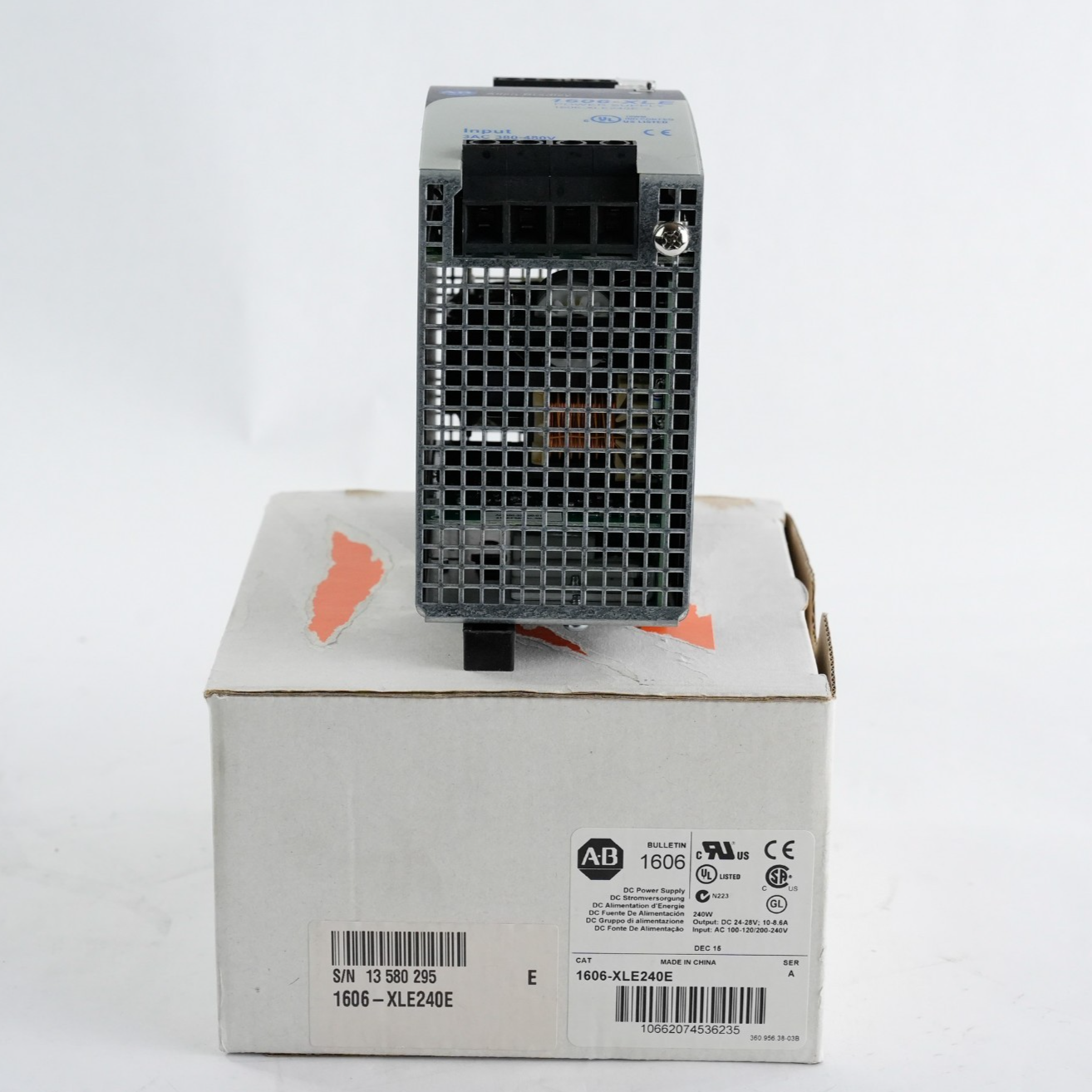 Allen Bradley 1606-XLE240E /A DC Power Supply 240W 28V 240V - Open Box