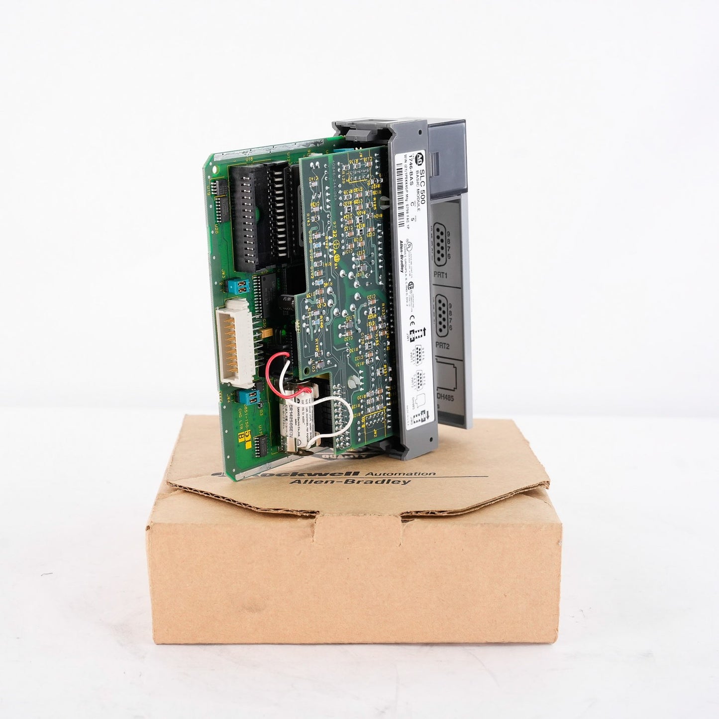 Allen Bradley 1746-BAS /C FRN 5 SLC 500 Basic Module 1746BAS - Open Box