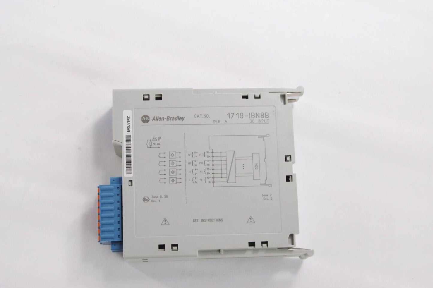 Allen Bradley 1719-IBN8B /A 1719 Ex I/O 8-Ch Digital Input Module - Lightly Used