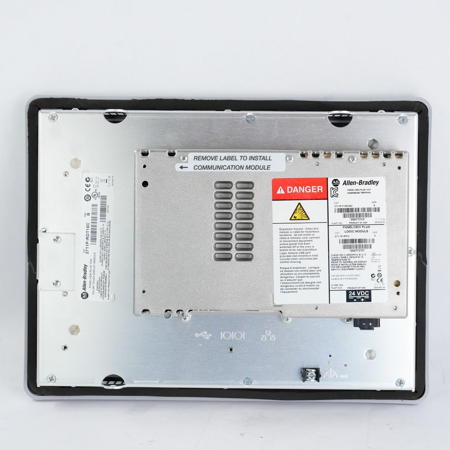 Allen Bradley 2711P-T10C4D2 PanelView Plus 1000 + RP2/G + RDT10C/B - Open Box