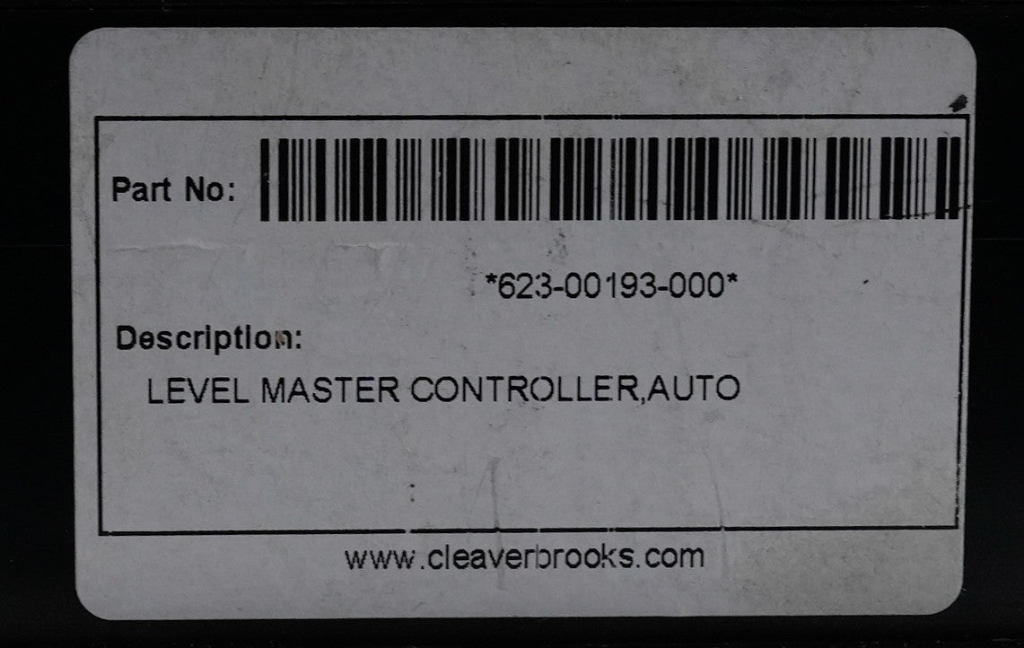 Cleaver Brooks 623-00193-000 CBLME-A Water Level Master Controller - Refurbished