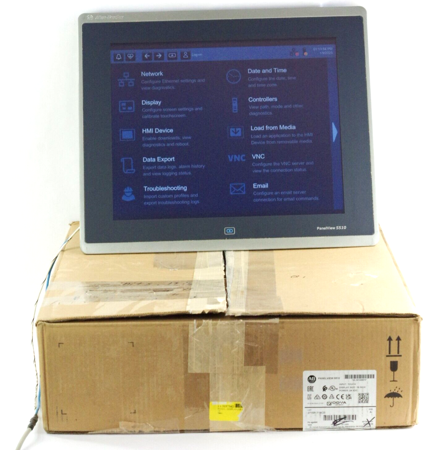 Allen Bradley 2715P-T19CD Ser A Panelview 5510 19'' - Refurbished