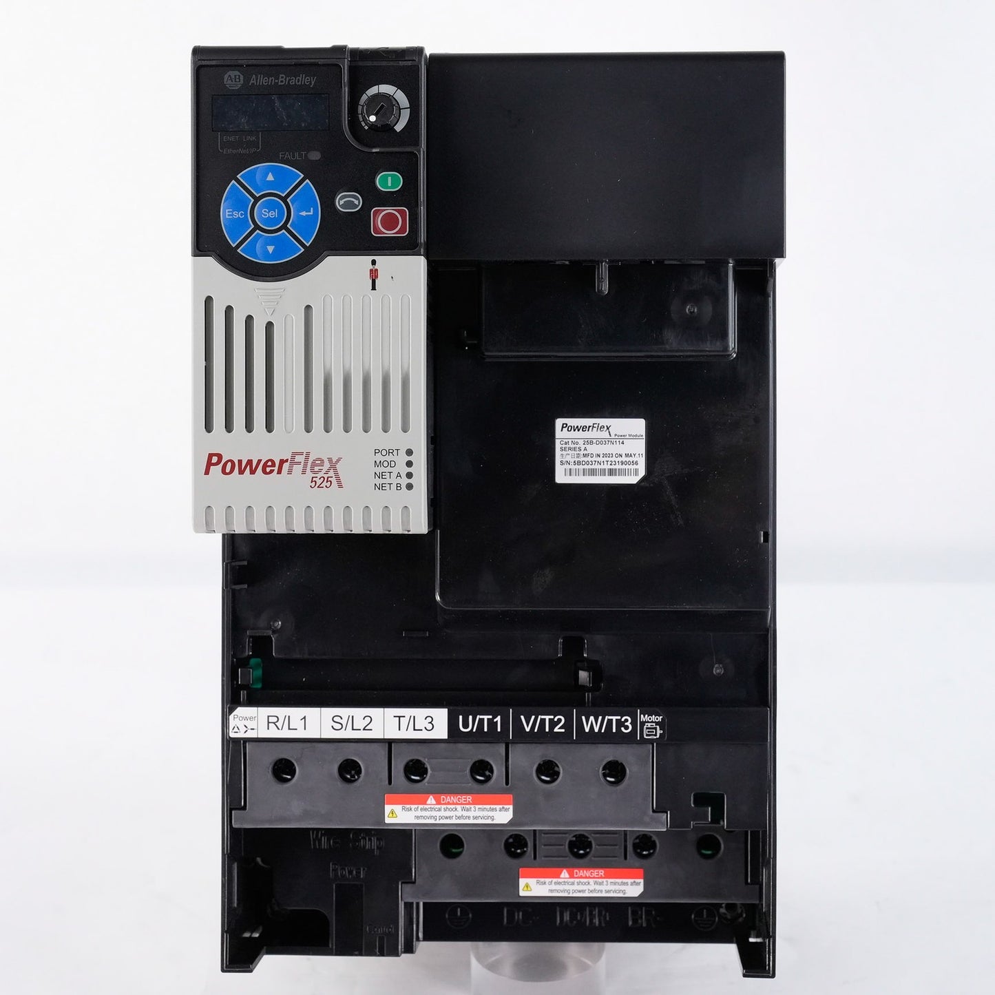Allen Bradley 25B-D037N114 /A PowerFlex 525 AC Drive 480V 3-Ph 25HP - Open Box