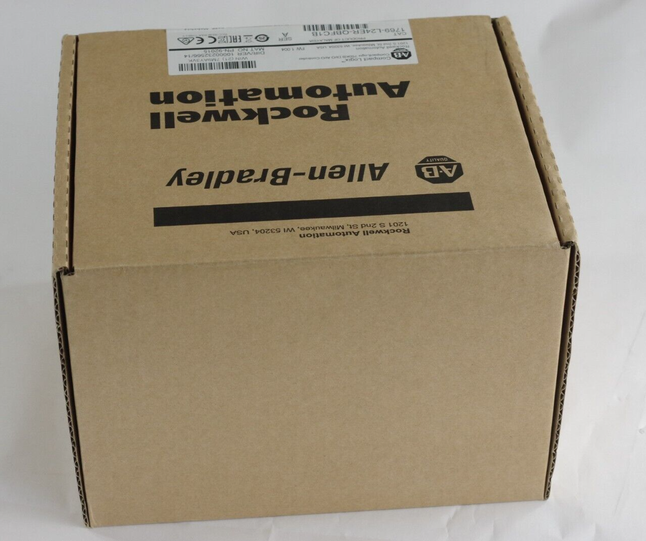 Allen Bradley 1769-L24ER-QBFC1B Ser A CompactLogix Controller - Sealed Surplus