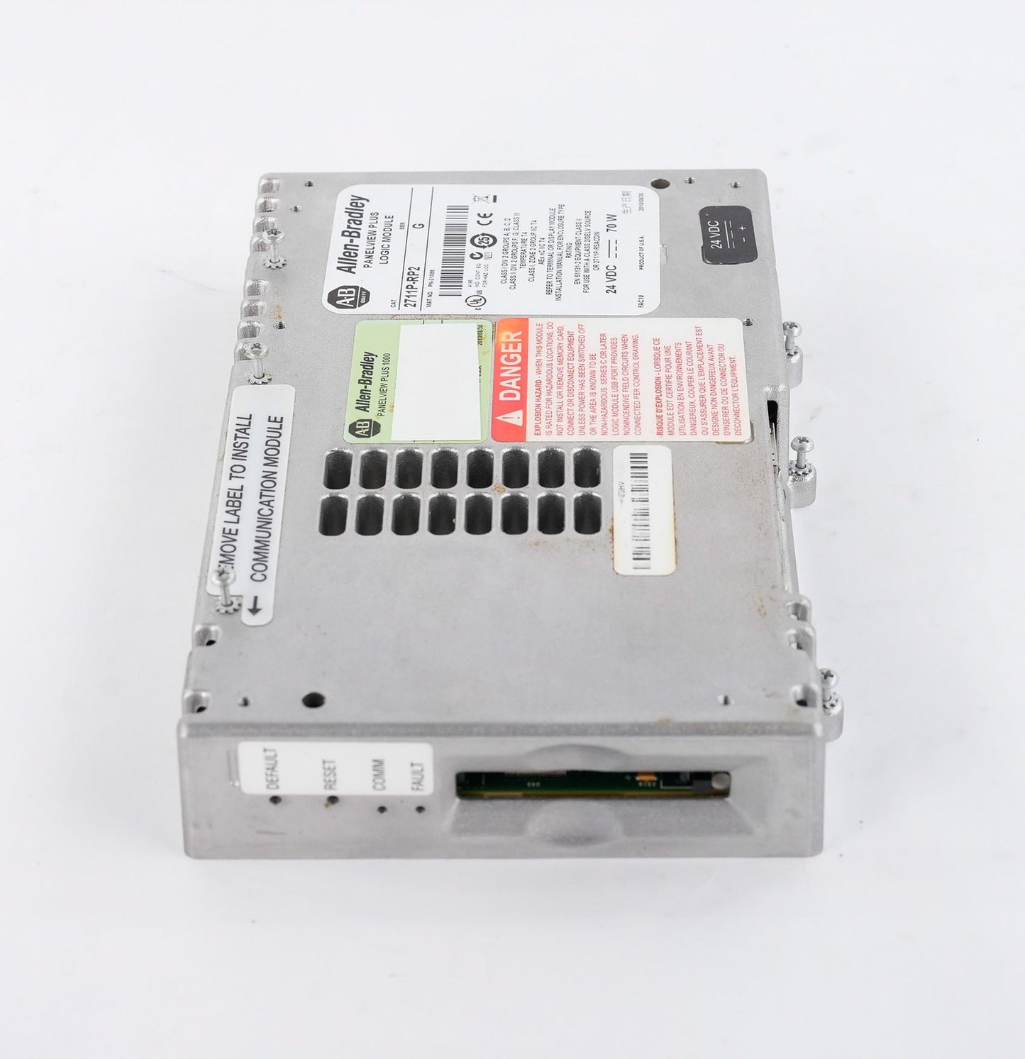 Allen Bradley 2711P-RP2 /G PanelView Plus Logic Module 2711PRP2