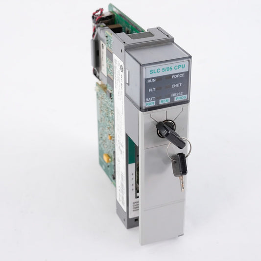 Allen Bradley 1747-L552 /C SLC 500 5/05 Processor 32K 1747L552 Ethernet Ser C
