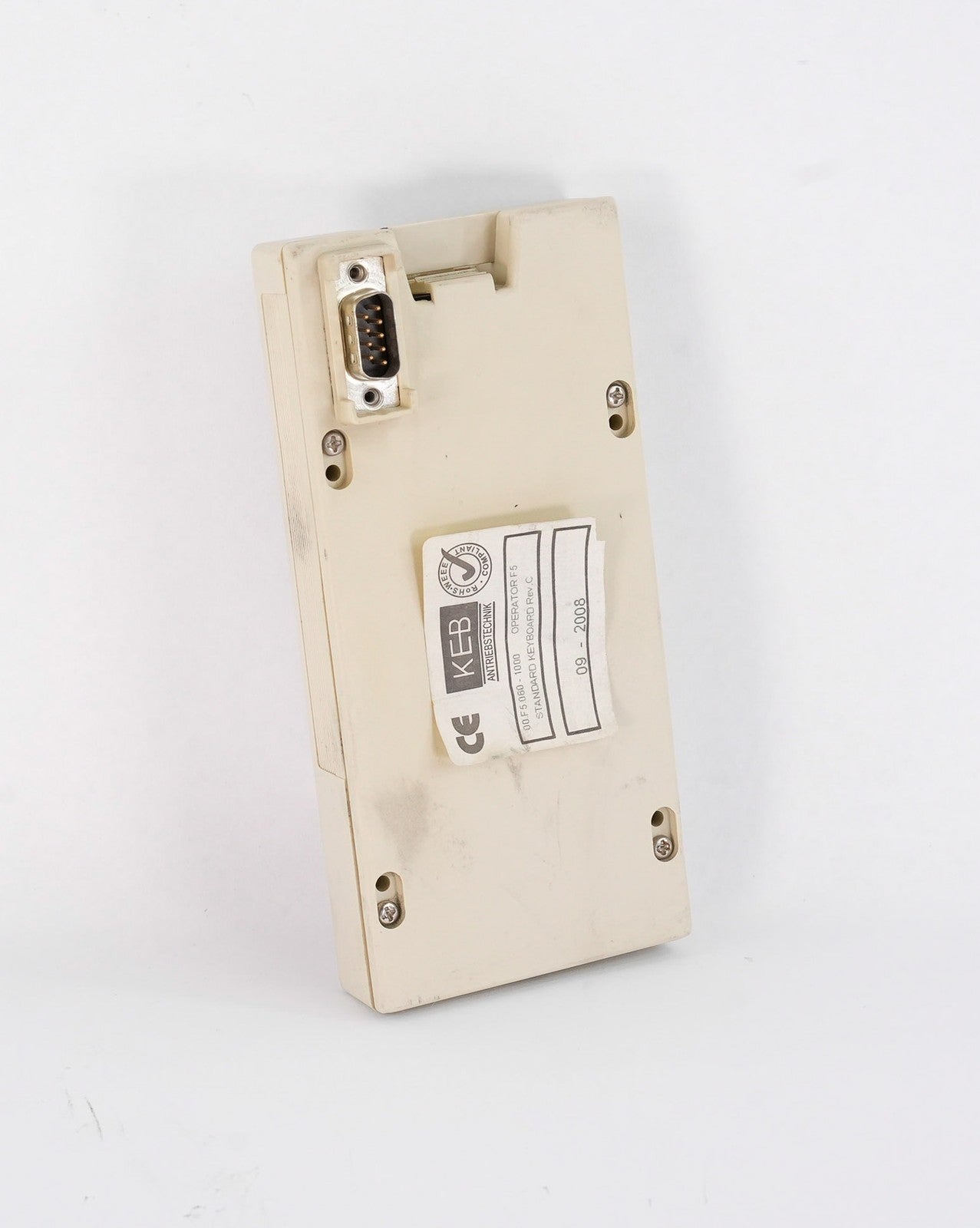 KEB Combivert 00.F5.060-1000 Operator F5 Standard Keyboard Rev. C 00F50601000