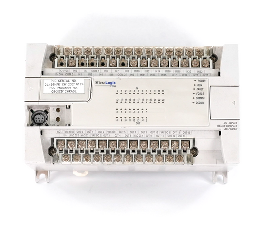 Allen Bradley 1762-L40BWAR /C FW 12 MicroLogix 1200 PLC Module 1762L40BWAR