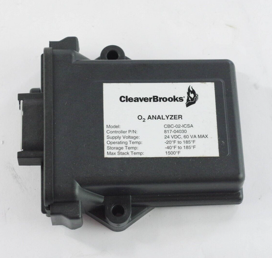 Cleaver Brooks O2 Analyzer CBC-02-ICSA 24VDC 817-04030