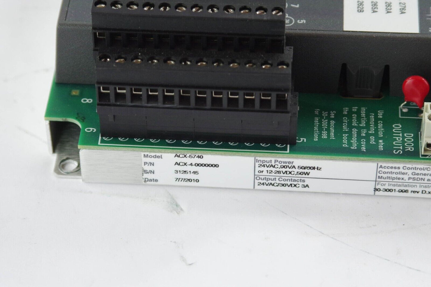 Schneider Electric Andover Continuum ACX-5740 Controller ACX-4-0000000 +1 Yr Wty