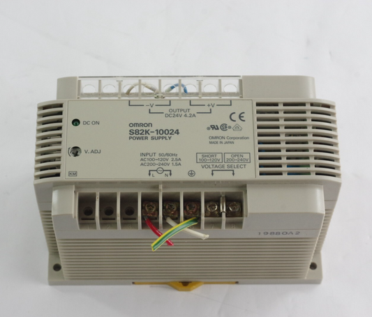 Omron S82K-10024 4.2A Switching Power Supply Output DIN-Rail Mount