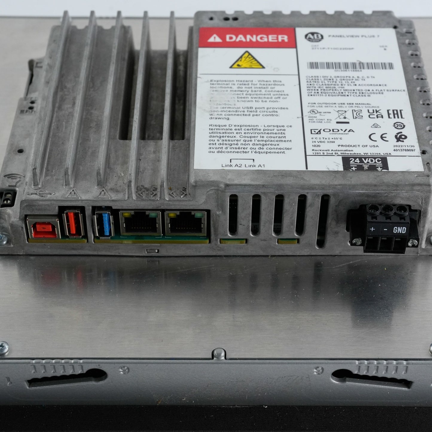 Allen Bradley 2711P-T10C22D9P /B PanelView Plus 7 Terminal Series B +1y Warranty