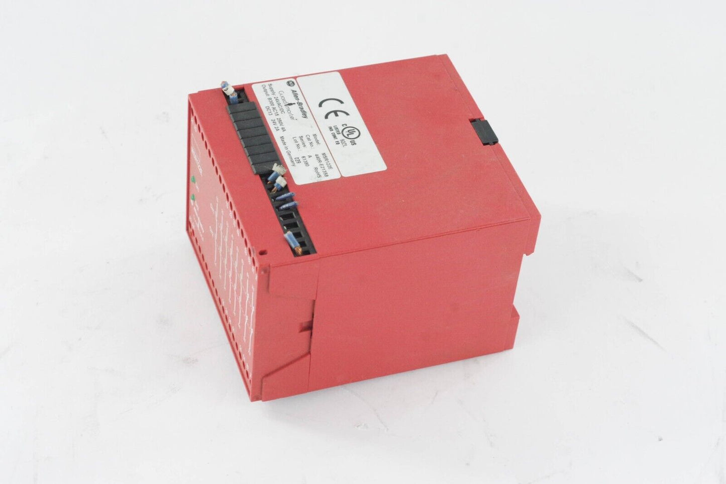 ALLEN-BRADLEY 440R-E21358 SER A SAFETY RELAY MSR122E