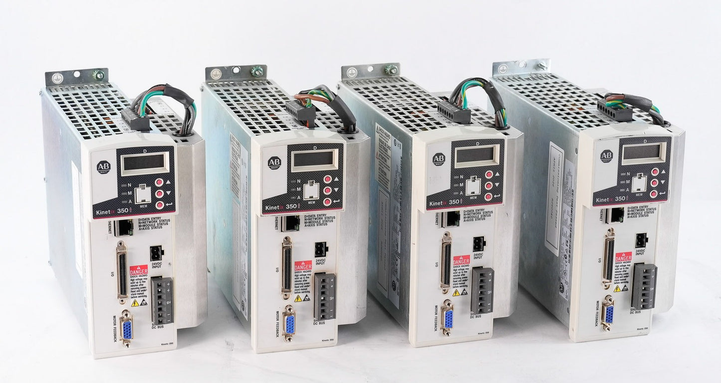 Allen Bradley 2097-V34PR6-LM /A Kinetix 350 Servo Drive + 2097-F2 Mains Filter