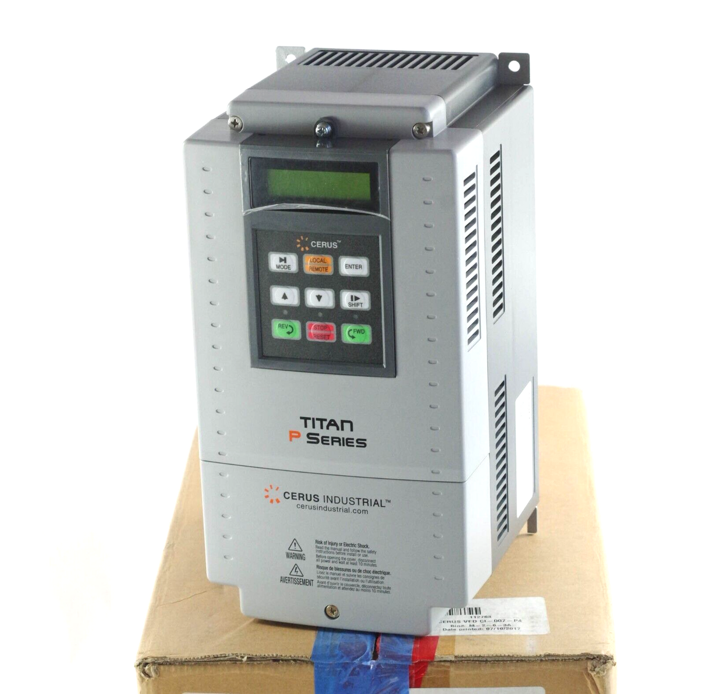 CERUS INDUSTRIAL Titan P Series 2HP CI-007-P4 3 Phase AC Drive