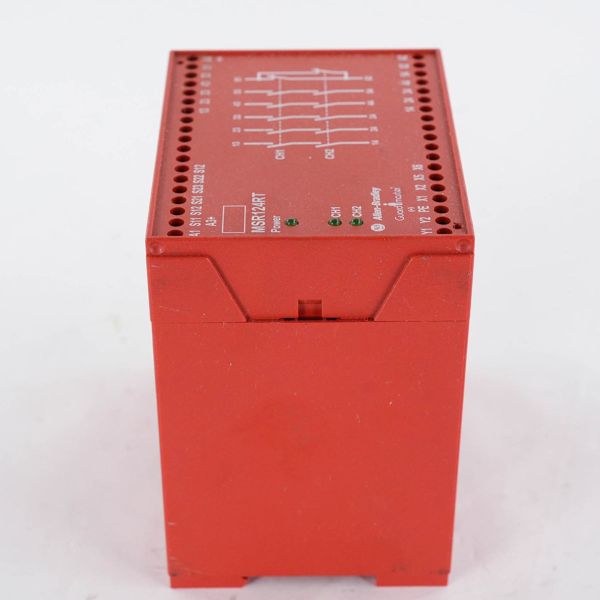 Allen Bradley 440R-G23108 Ser A Guardmaster Safety Relay MSR124RT 24V AC/DC
