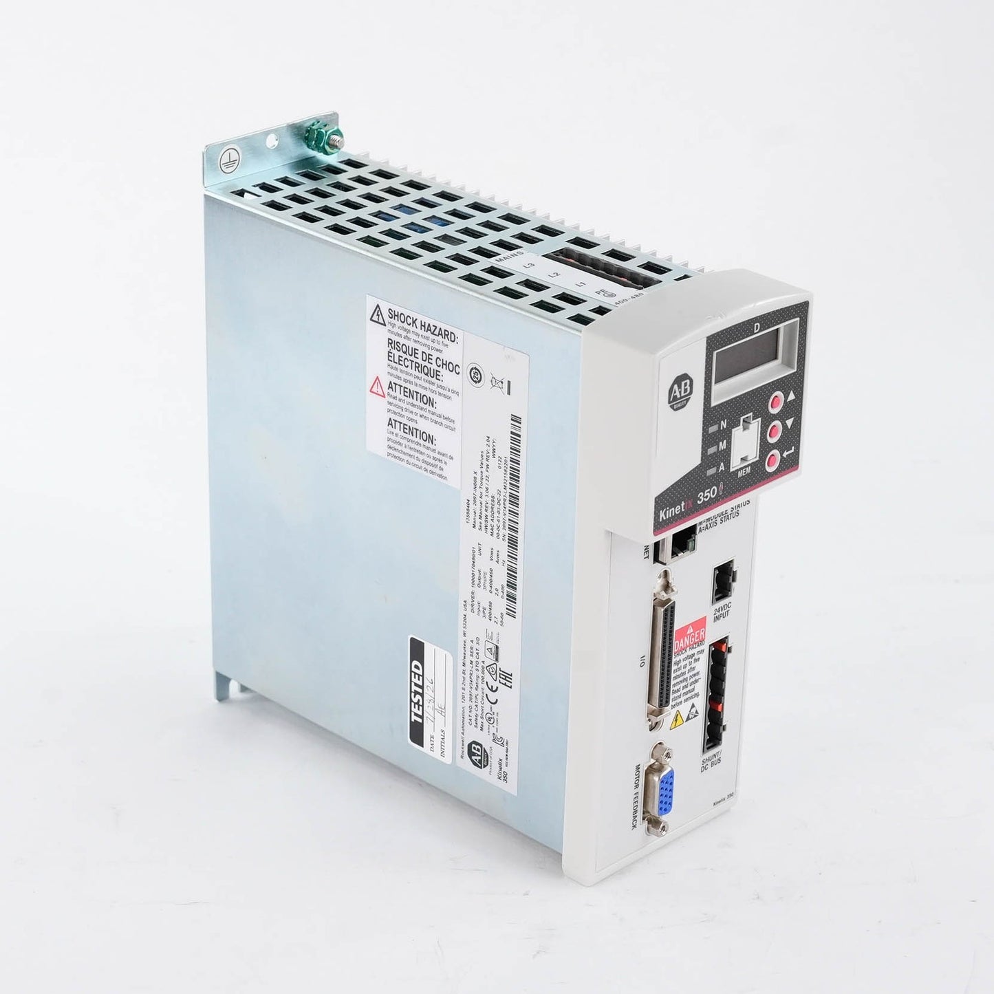 Allen Bradley 2097-V34PR3-LM Ser A Kinetix 350 Servo Drive Without Original Box