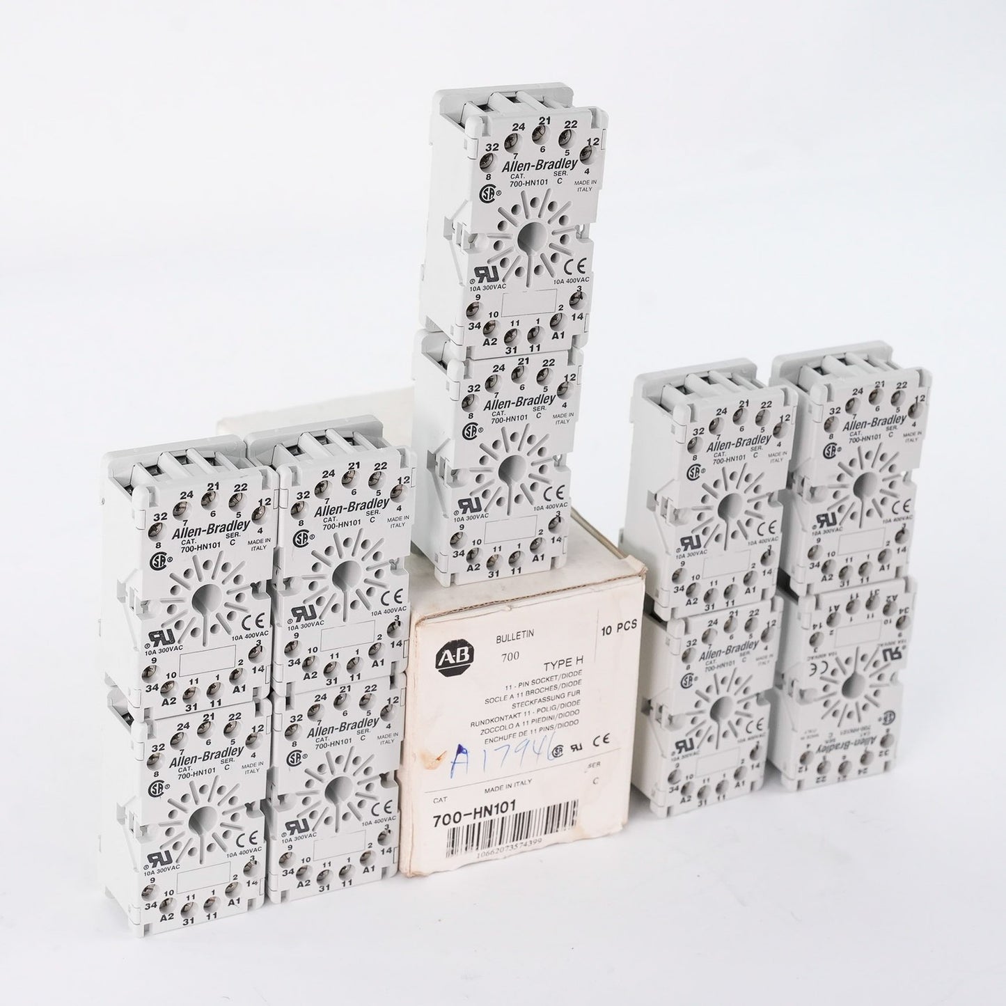 Allen Bradley 700-HN101 /C Relay Socket 700HN101