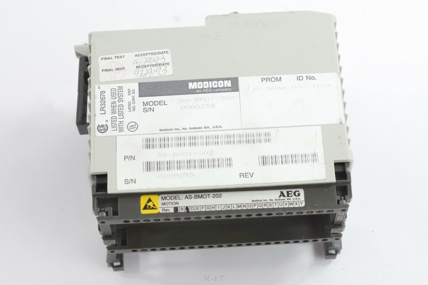 AEG Modicon AS-BMOT-202 Motion Module Schnieder / AS-BM01-202 / AS-BM0T-202