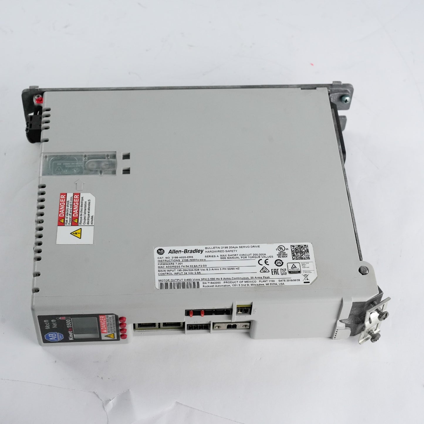 Allen Bradley 2198-H025-ERS /A Kinetix 5500 Servo Drive - Refurbished