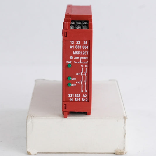 Allen Bradley 440R-N23116 /A Guardmaster Minotaur Safety Relay MSR126T Open Box