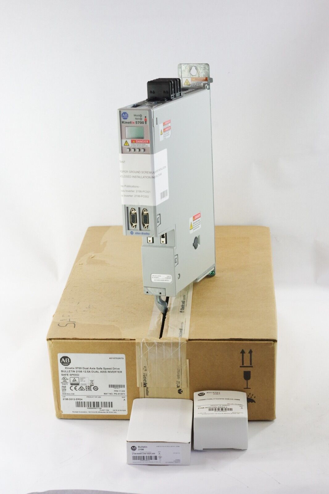 Allen Bradley 2198-D012-ERS4 Kinetix 5700 Dual Axis Safe Speed Drive - Open Box