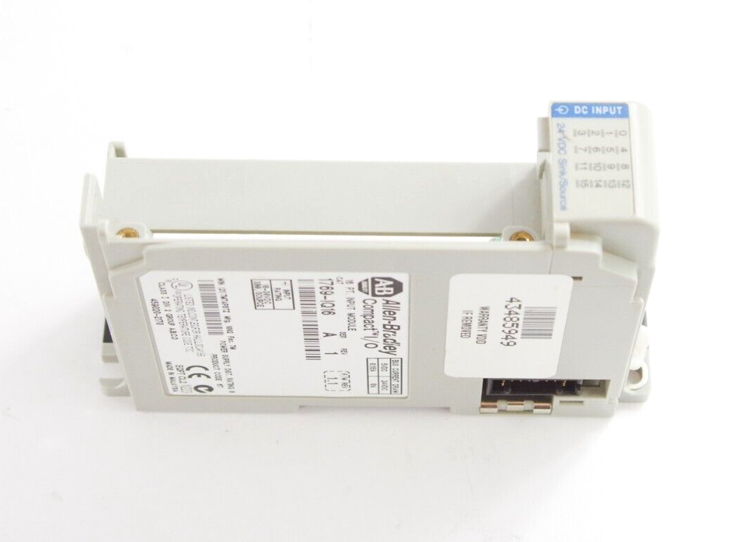 ALLEN BRADLEY 1769-IQ16 / 1769IQ16 Ser A Rev 1 Compact I/O 16 Pt. Input Module