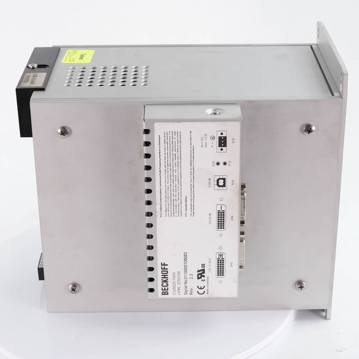 Beckhoff C6350-1016-0040 Industrial PC Core i7 2.1GHz CU8820-1000 C635010160040