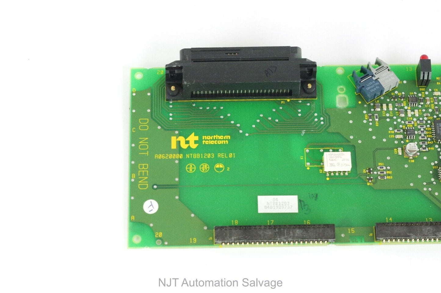 Nortel NTBB1203 REL01 Application Module Fiber Interface Card