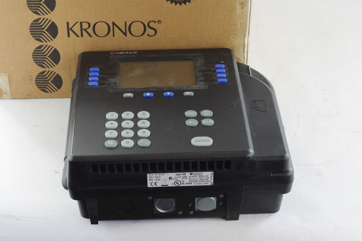 Kronos Series System 4500 Time Clock System 8602004-002