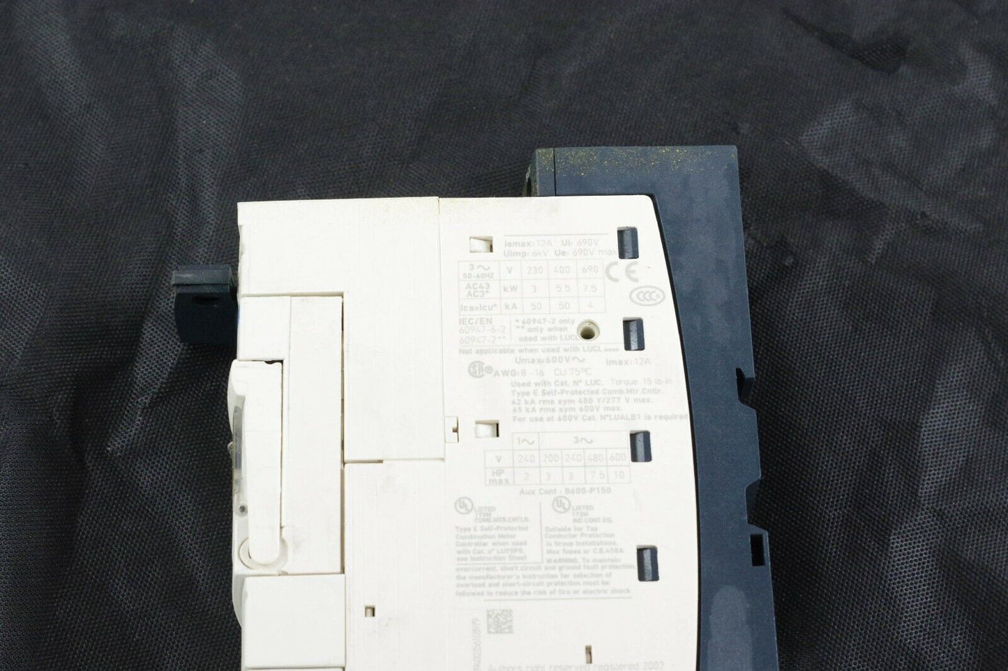 Schneider Electric LUCA05FU Telemecanique Motor Controller Starter LUB12