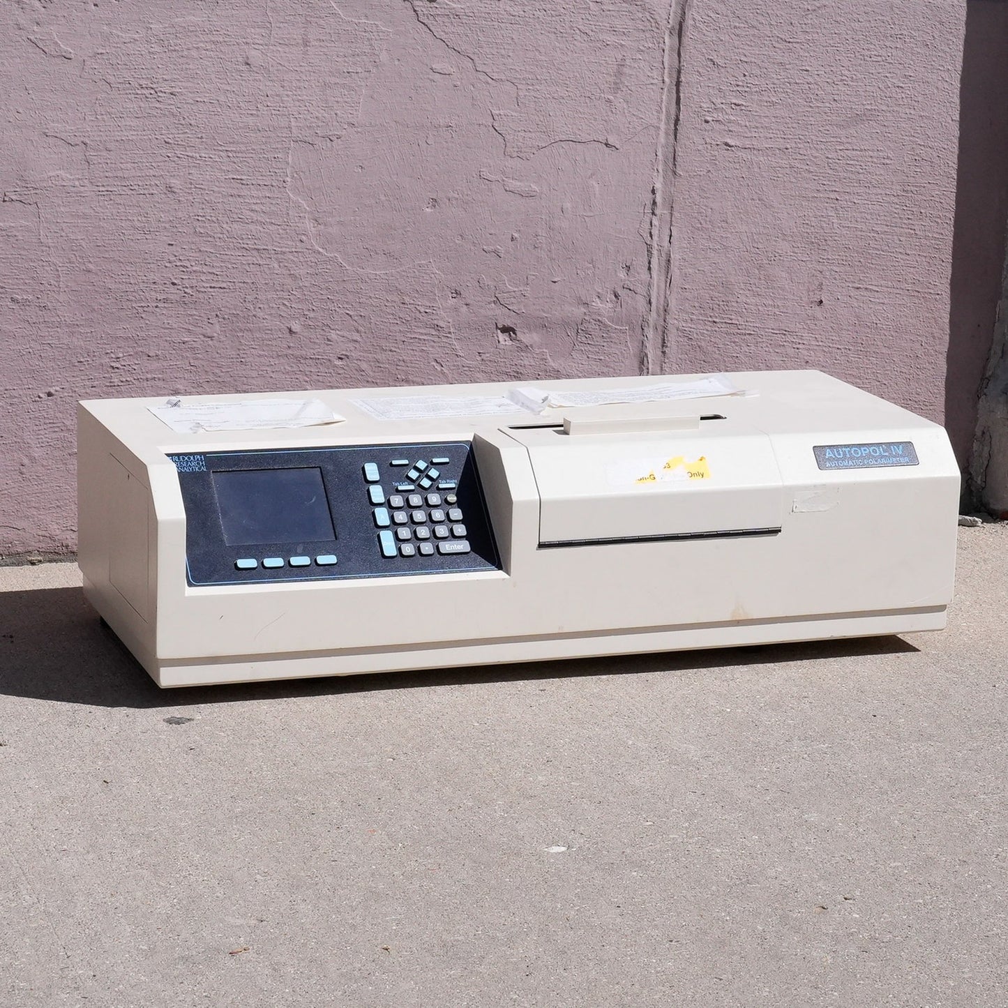 Rudolph Research AP IV_6W Automatic Polarimeter APIV6W Untested
