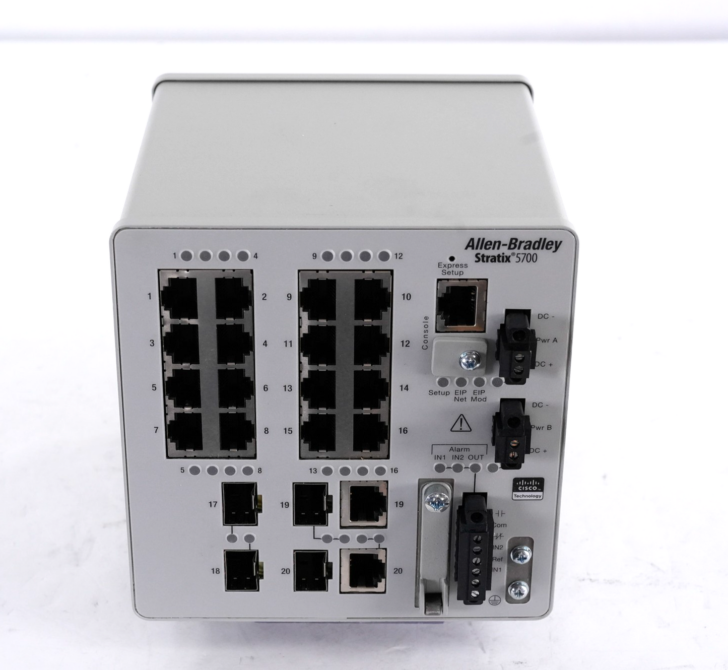 Allen Bradley 1783-BMS20CL /A Stratix 5700 Ethernet Managed Switch Lightly Used