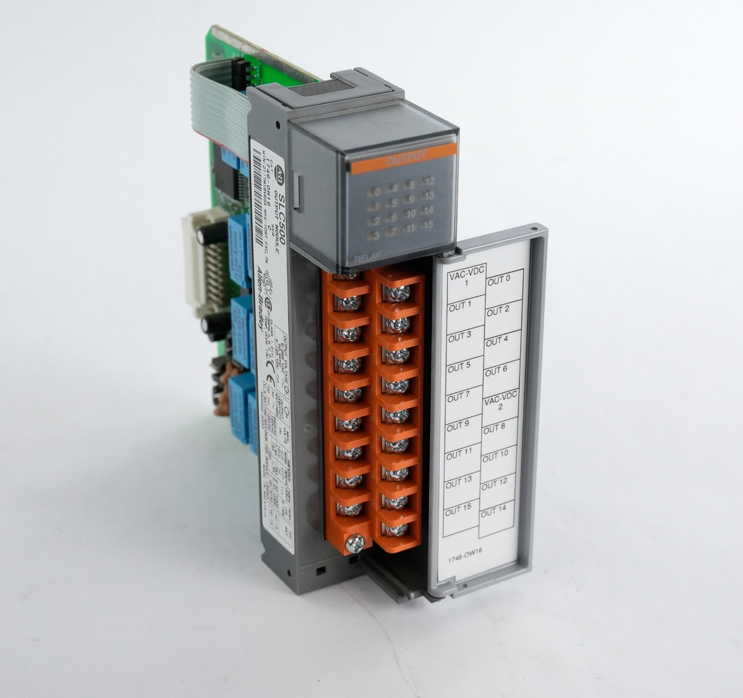 Allen Bradley 1746-OW16 /C SLC500 16-Pt Output Relay Module 1746OW16
