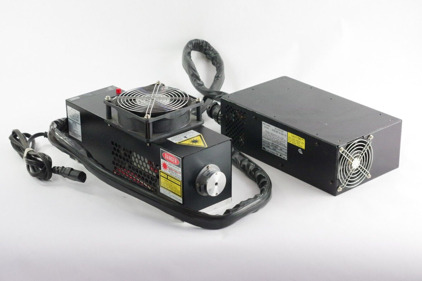 Showa Optronics Argon Laser GLS3135 Power Supply & Laser Head GLG3135 Tested Kit