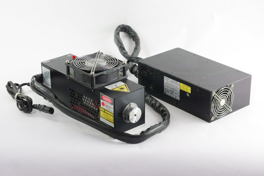 Showa Optronics Argon Laser GLS3135 Power Supply & Laser Head GLG3135 Tested Kit