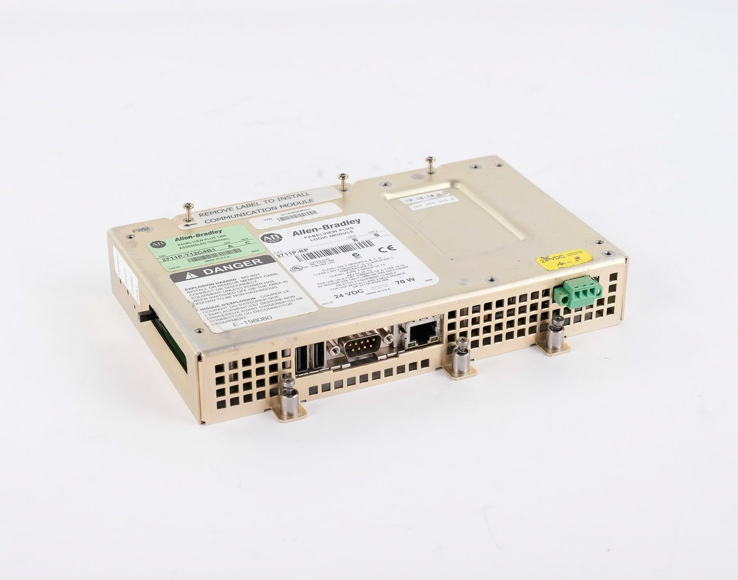 Allen Bradley 2711P-RP /B Rev B PanelView Plus Logic Module 2711PRP